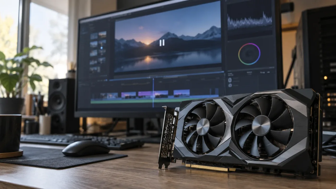 Illustration of a DaVinci Resolve GPU processing error