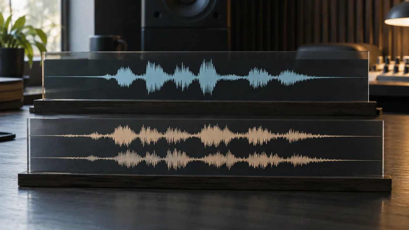 Illustration of mono and stereo channel lanes in a DaVinci Resolve audio diagnosis