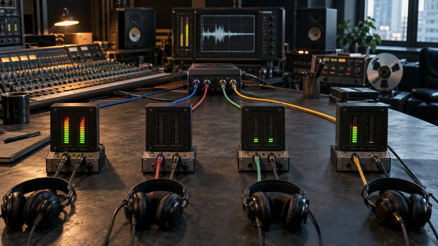 Illustration of flat audio waveform diagnosis in DaVinci Resolve