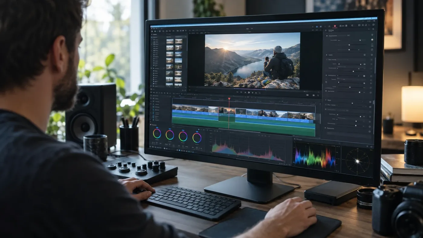 Illustration of DaVinci Resolve Inspector controls visible after the correct clip and tab are selected