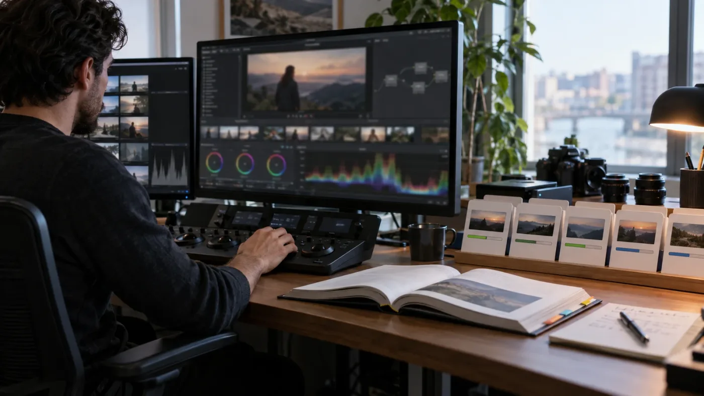 Illustration of DaVinci Resolve 21.1 export controls and current reference documentation