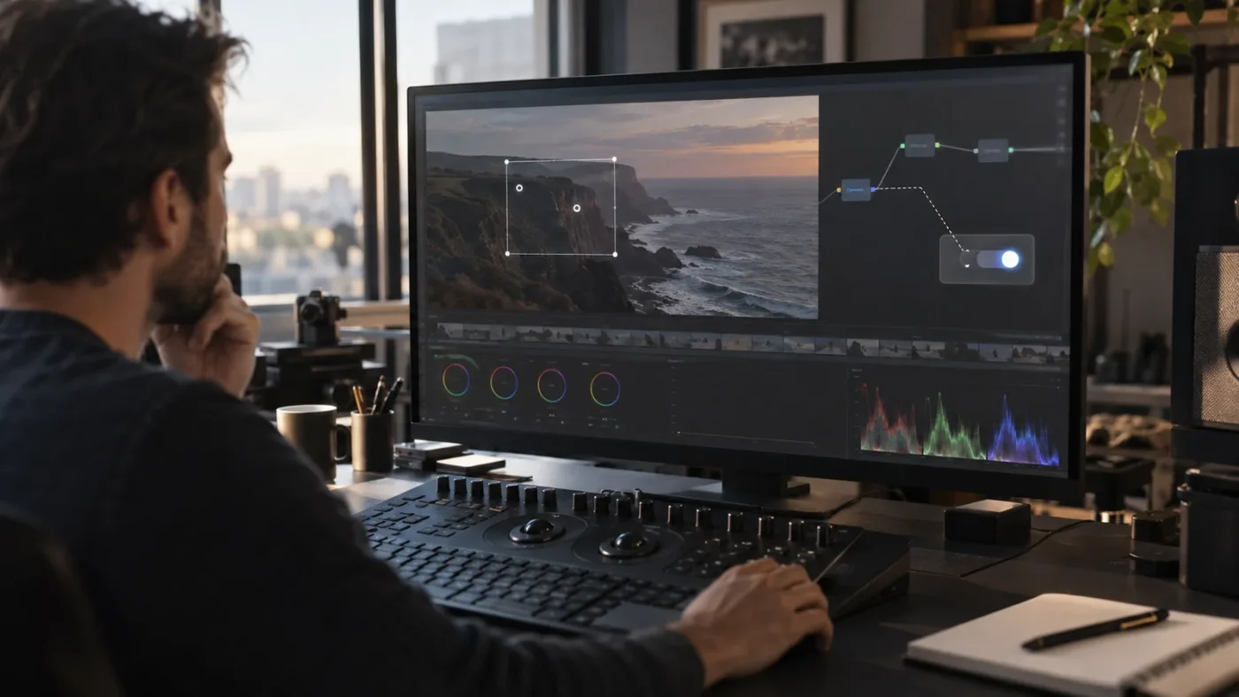 Illustration of Fusion viewer onscreen controls being enabled