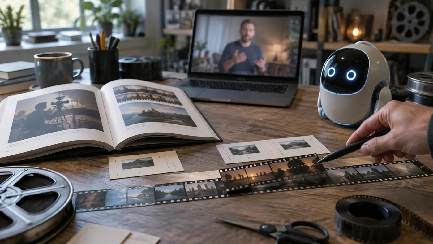 Illustration of different ways to learn and get help with DaVinci Resolve editing
