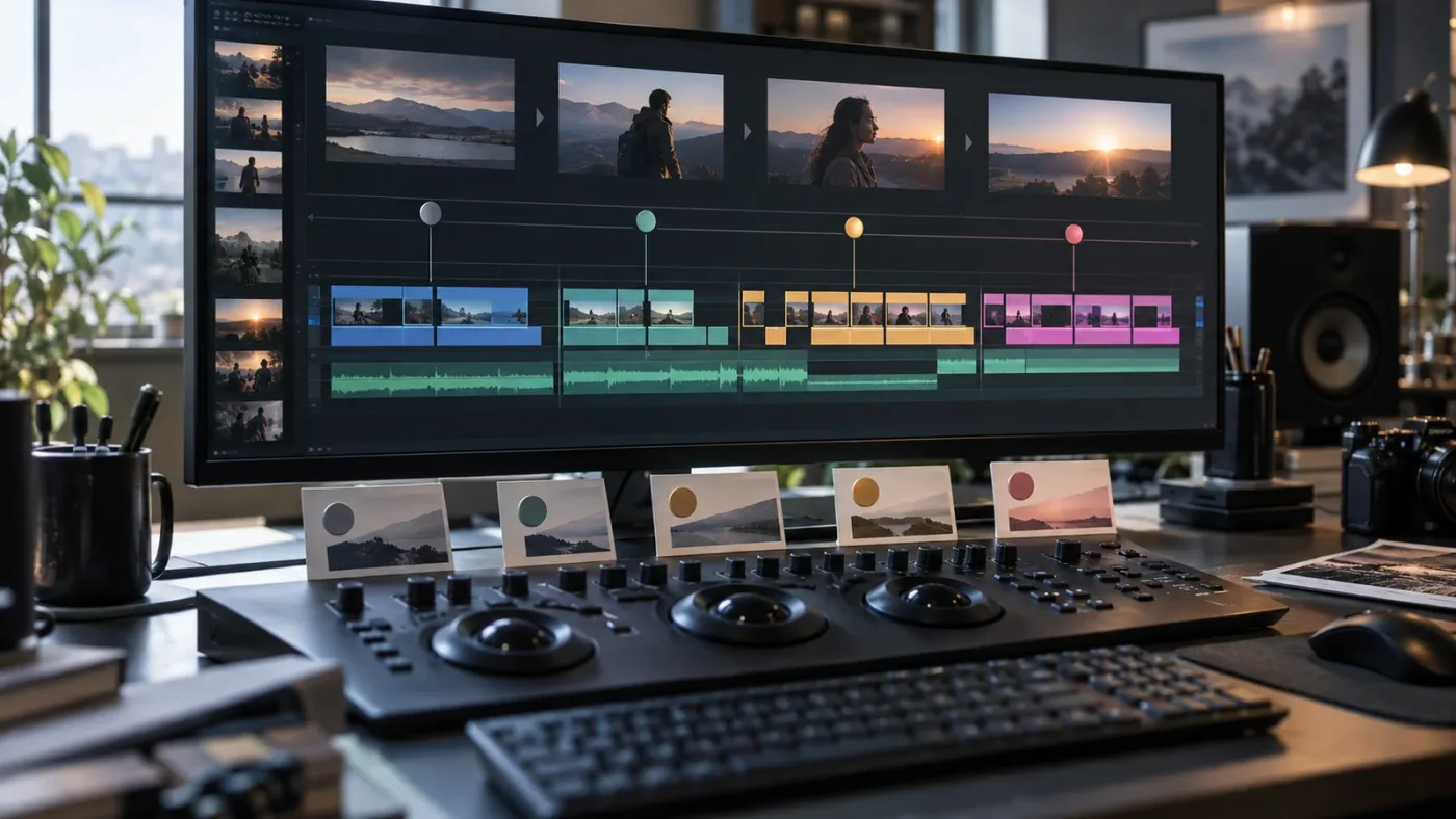 Illustration of DaVinci Resolve version differences in the Paste Attributes options