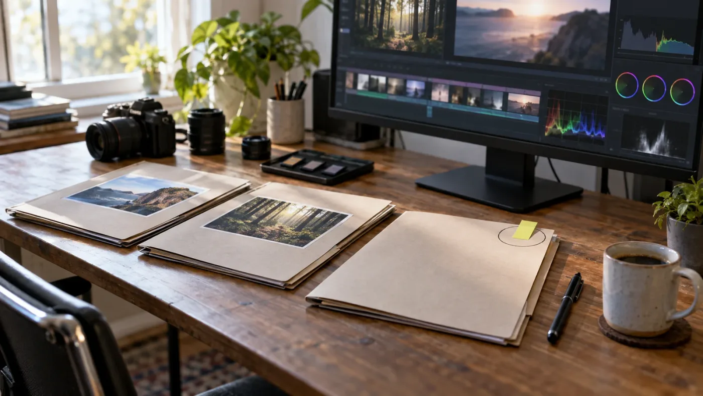 Illustration of planning the next DaVinci Resolve practice project