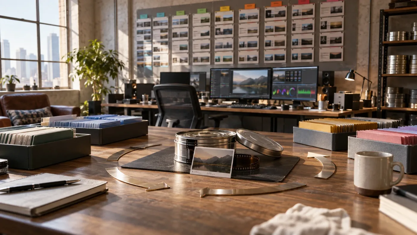 Illustration of a reliable Smart Bin system for a large DaVinci Resolve project