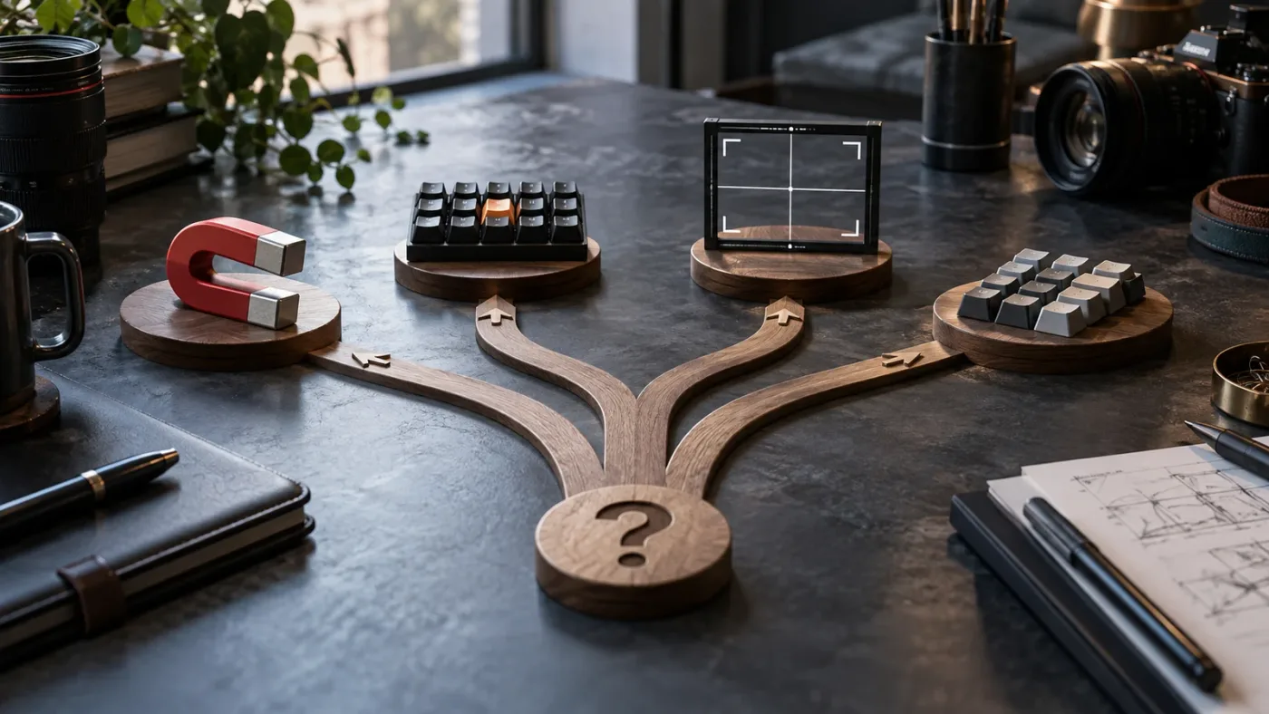 Illustration of a DaVinci Resolve snapping troubleshooting decision tree