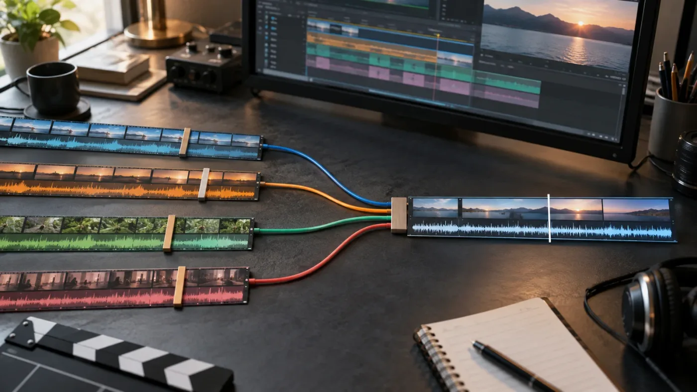 Illustration of a decision tree for fixing DaVinci Resolve subtitle timing