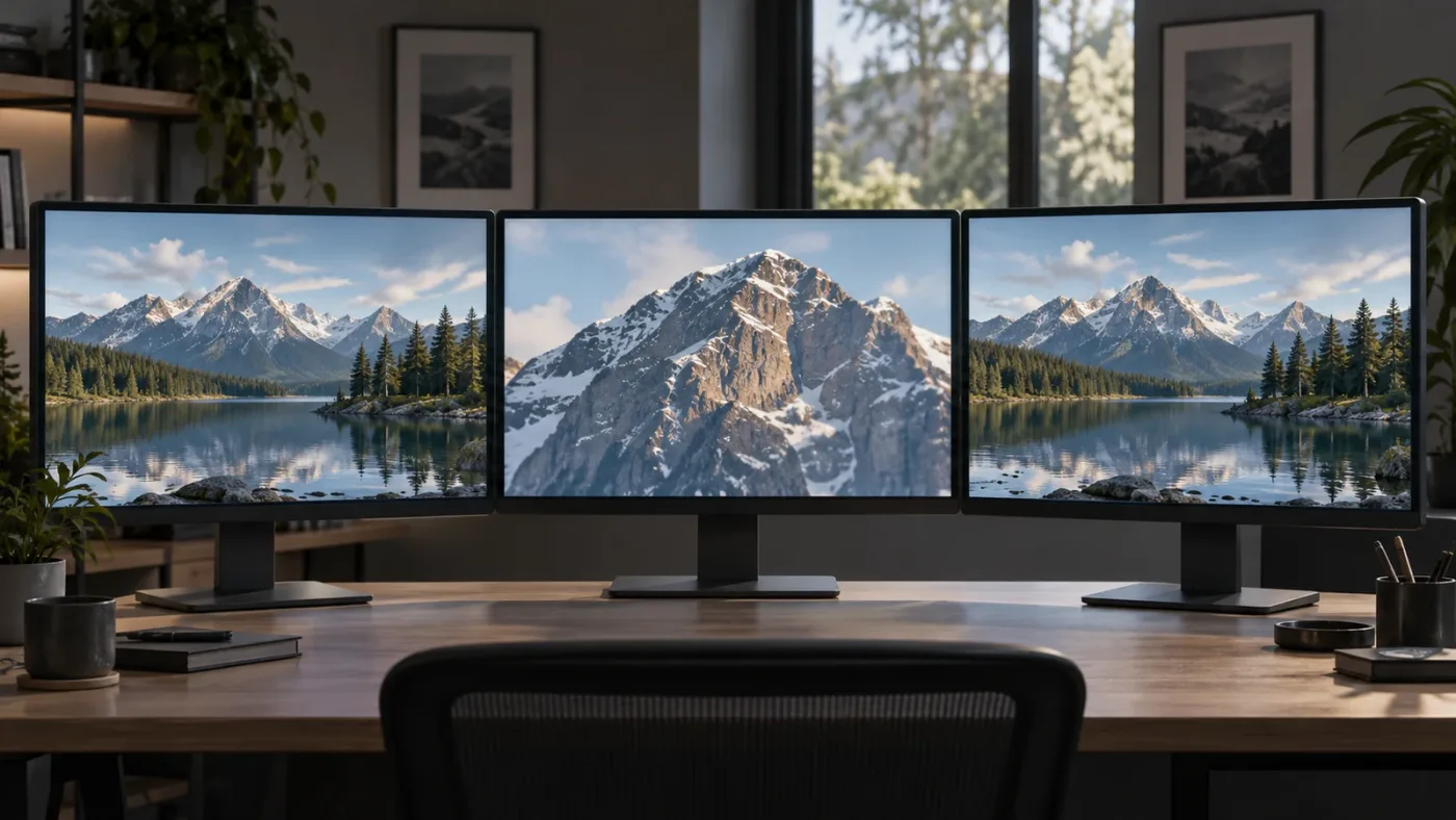 Illustration of a DaVinci Resolve viewer changing from an overly magnified frame to Fit