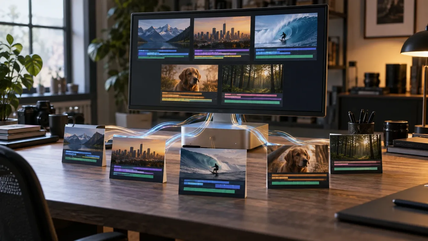 Illustration of DaVinci Resolve projects open in memory for Dynamic Project Switching