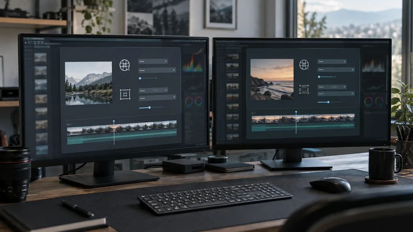 Illustration of DaVinci Resolve timeline settings that affect a cross-project transfer