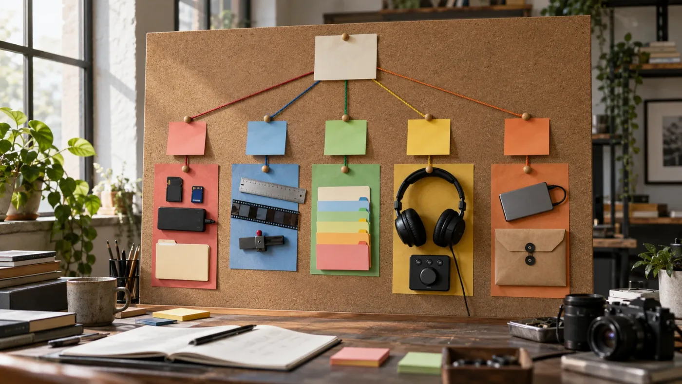 Illustration of a DaVinci Resolve tutorial mismatch troubleshooting decision tree