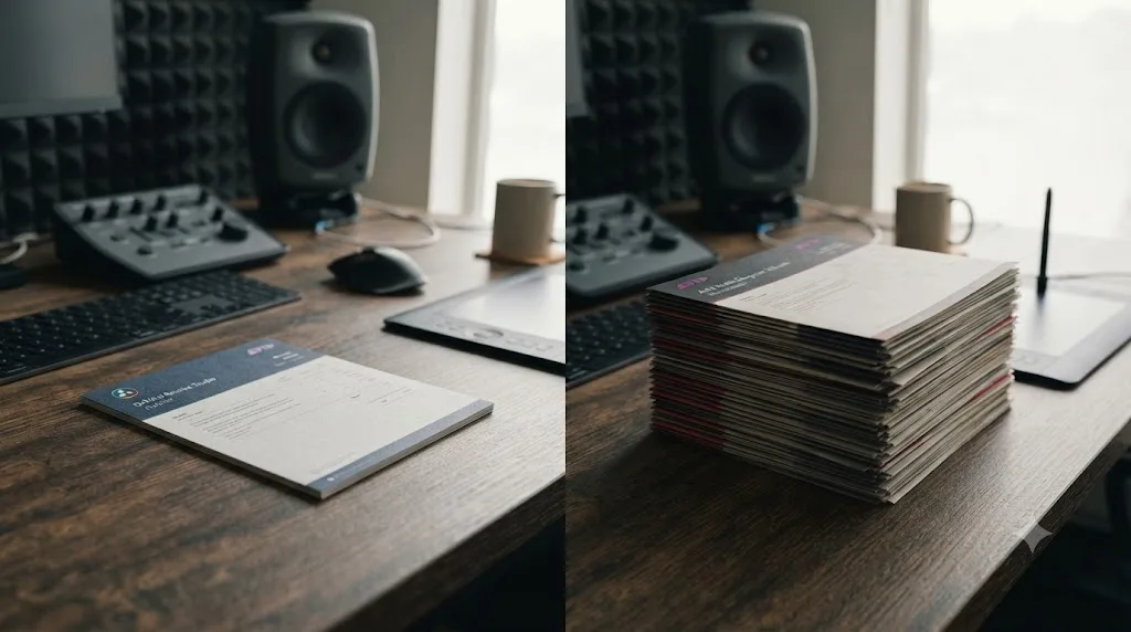 Illustration comparing a one-time DaVinci Resolve Studio payment to recurring Avid Media Composer Ultimate subscription invoices